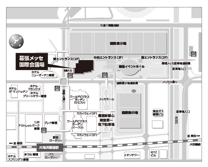 会場周辺図