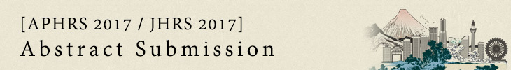 APHRS 2017 / JHRS 2017 Abstract Submission