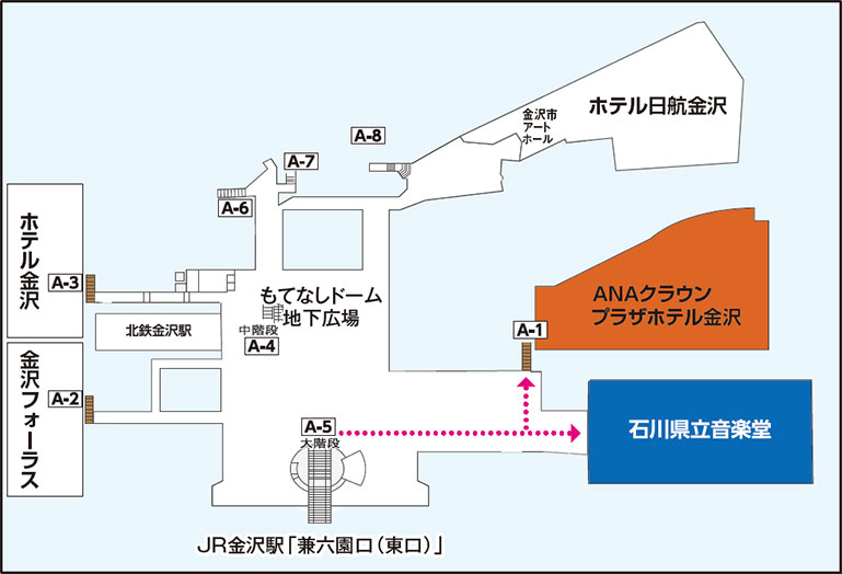 会場周辺図