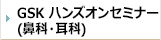 GSK ハンズオンセミナー(鼻科・耳科)