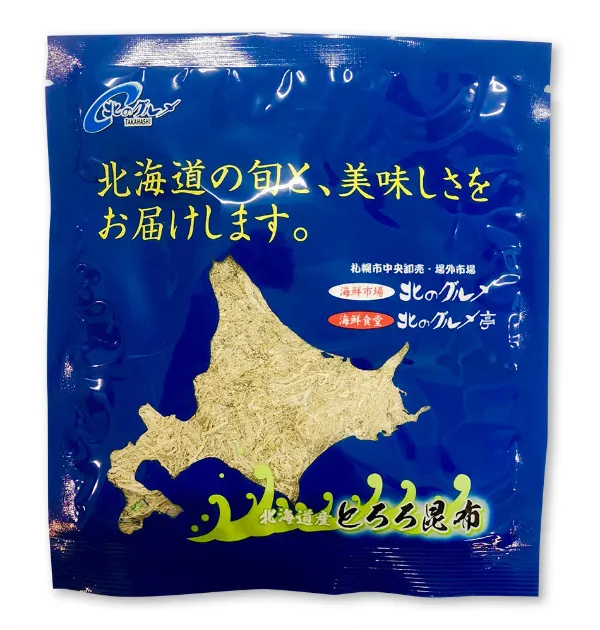 北のグルメ　北海道産とろろ昆布