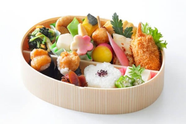 八百彦本店（特製天むすわっぱ弁当）