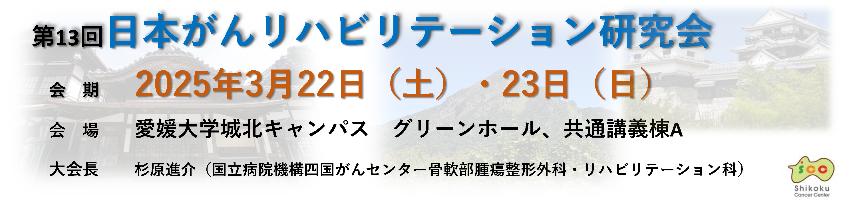 第１３回日本がんリハビリテーション研究会