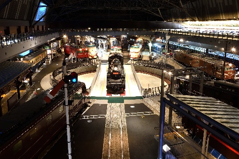 鉄道博物館 車両ステーション 転車台