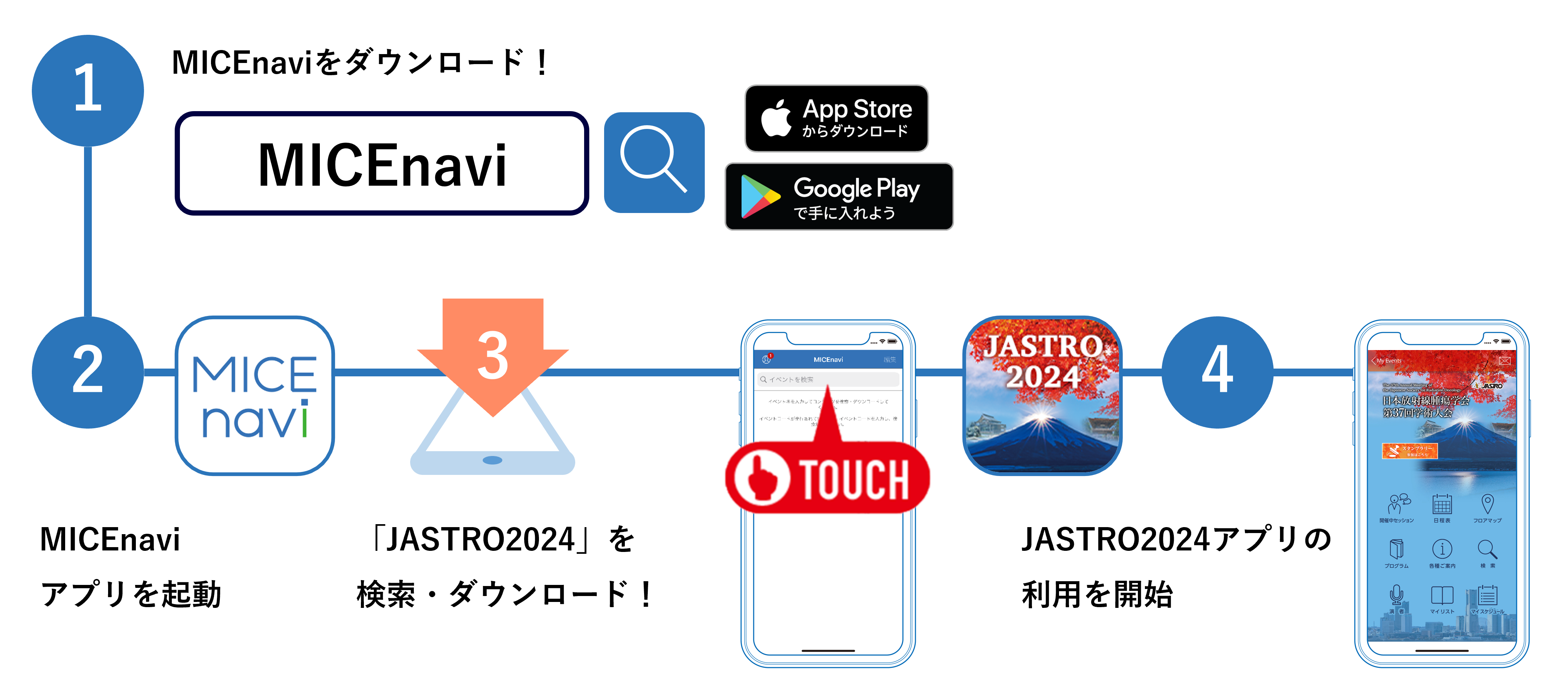 MICEnaviをダウンロード！