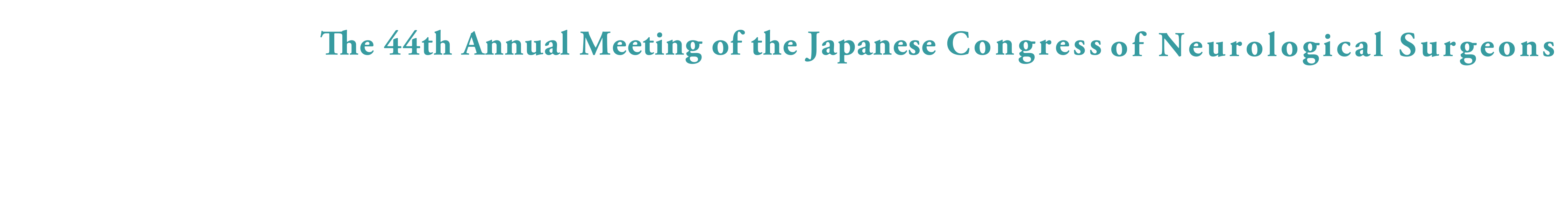 第44回日本脳神経外科コングレス総会