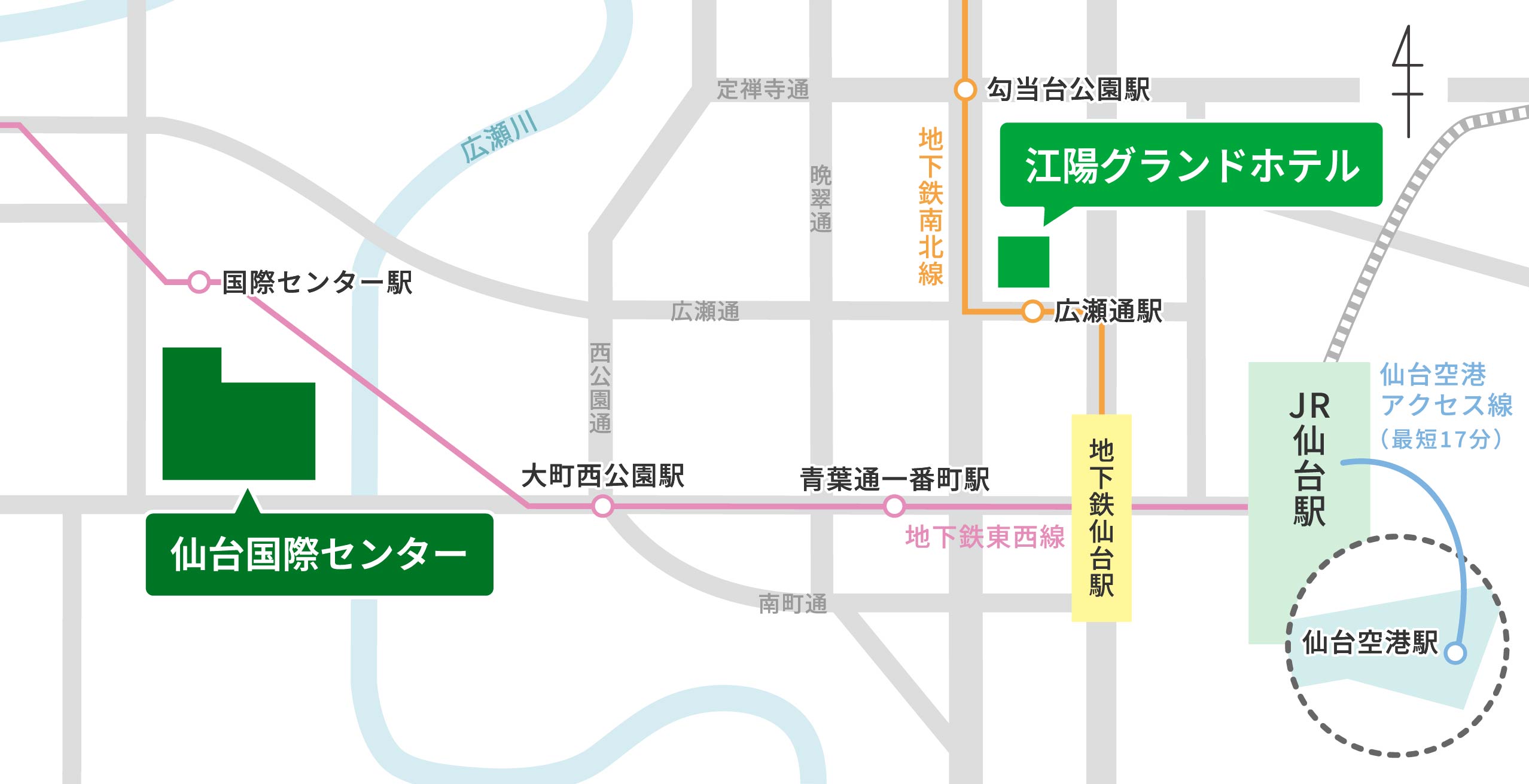会場周辺MAP