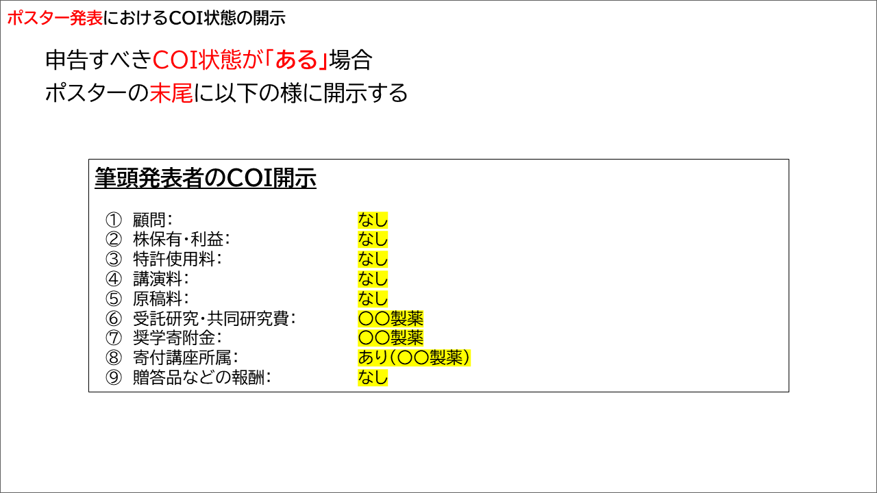ポスター発表