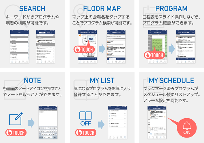 JSA meetingの主な機能