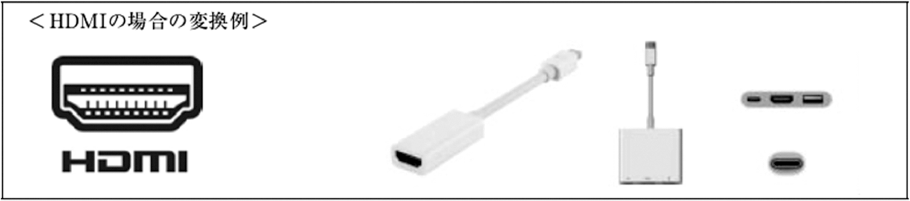 HDMIの場合