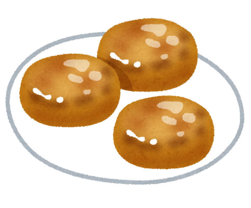 いももちのイラスト