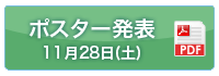 ポスター発表　11月28日（土）